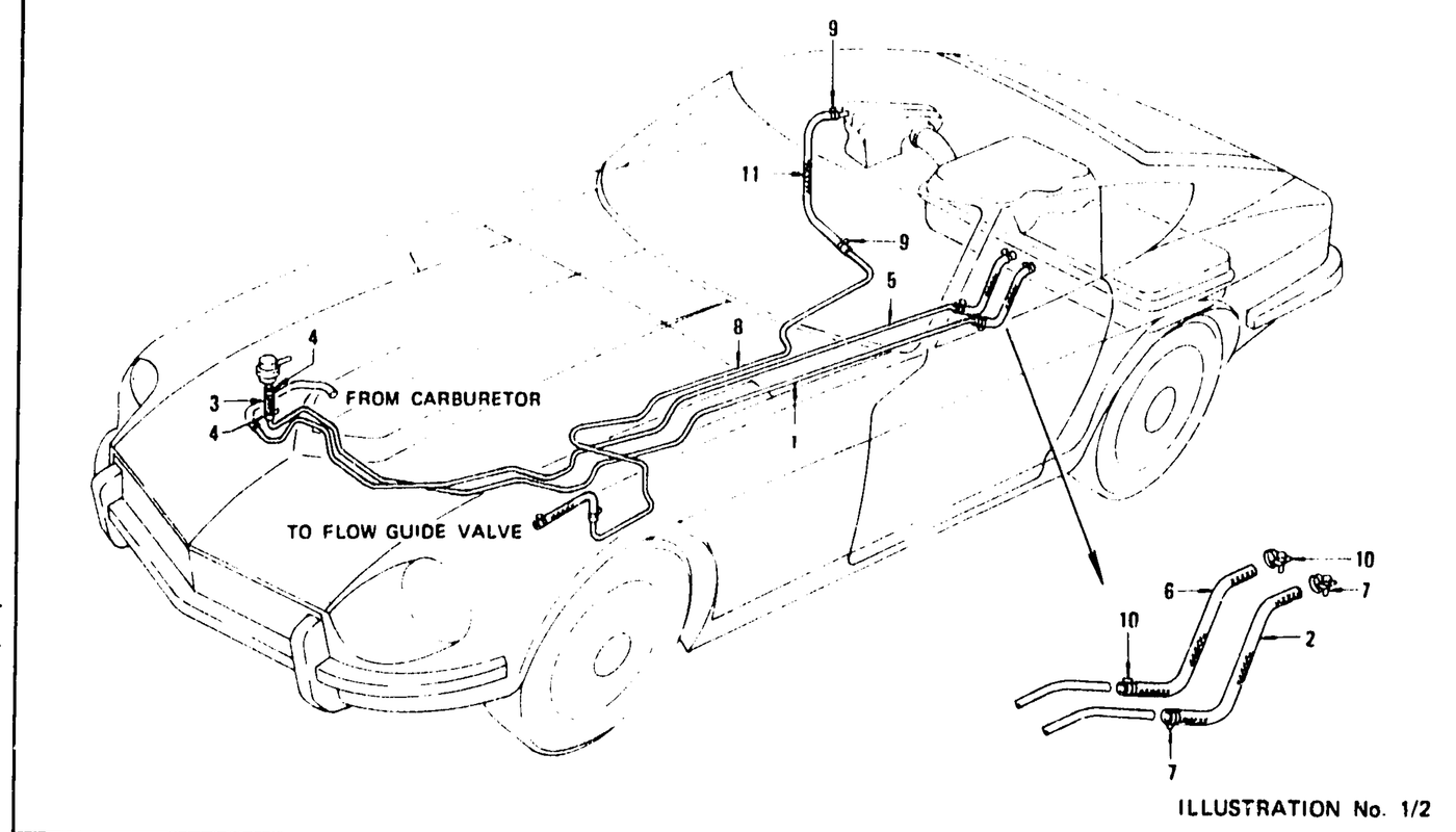 Diagram for FUEL PIPING L24, L26