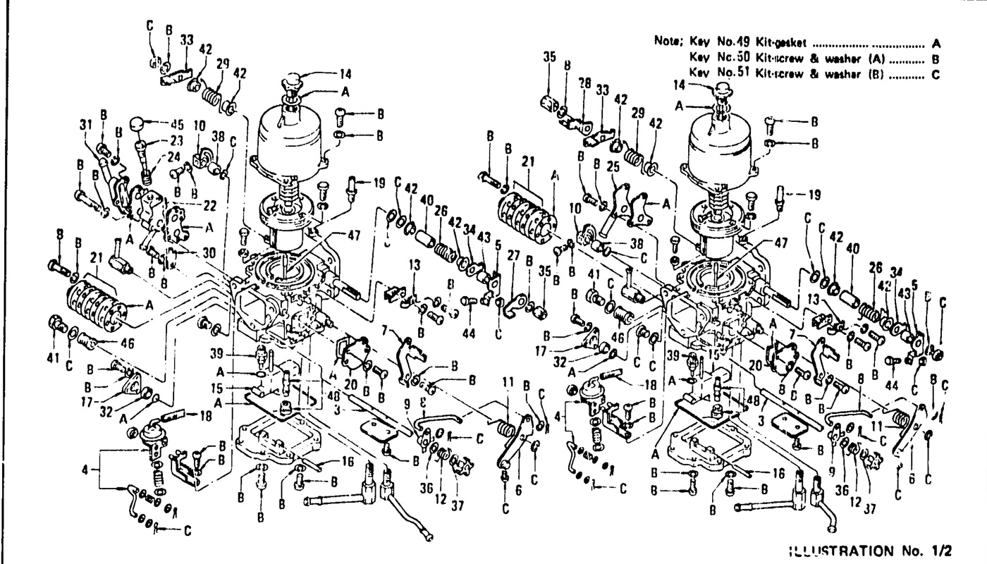 Diagram for CARBURETOR L26