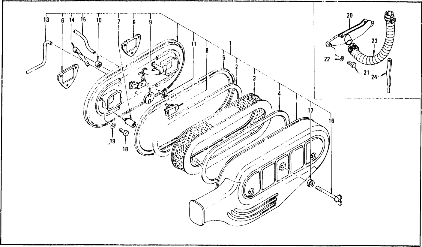 Diagram for AIR CLEANER L24