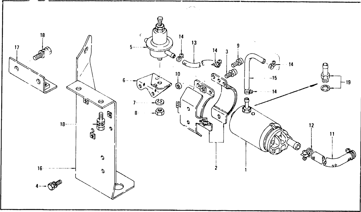 Diagram for FUEL PUMP & FUEL HOSE L28E