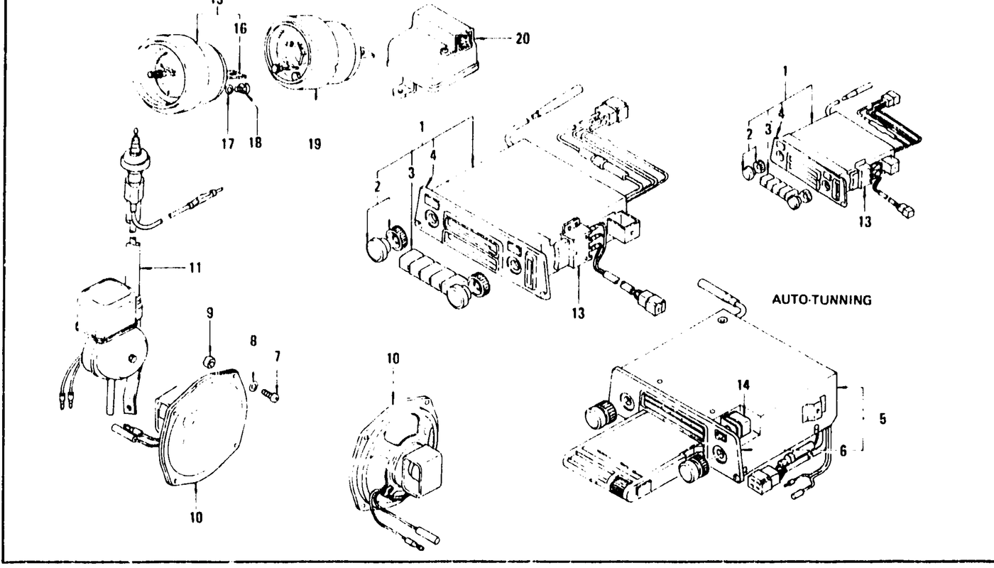 Diagram for RADIO & CLOCK