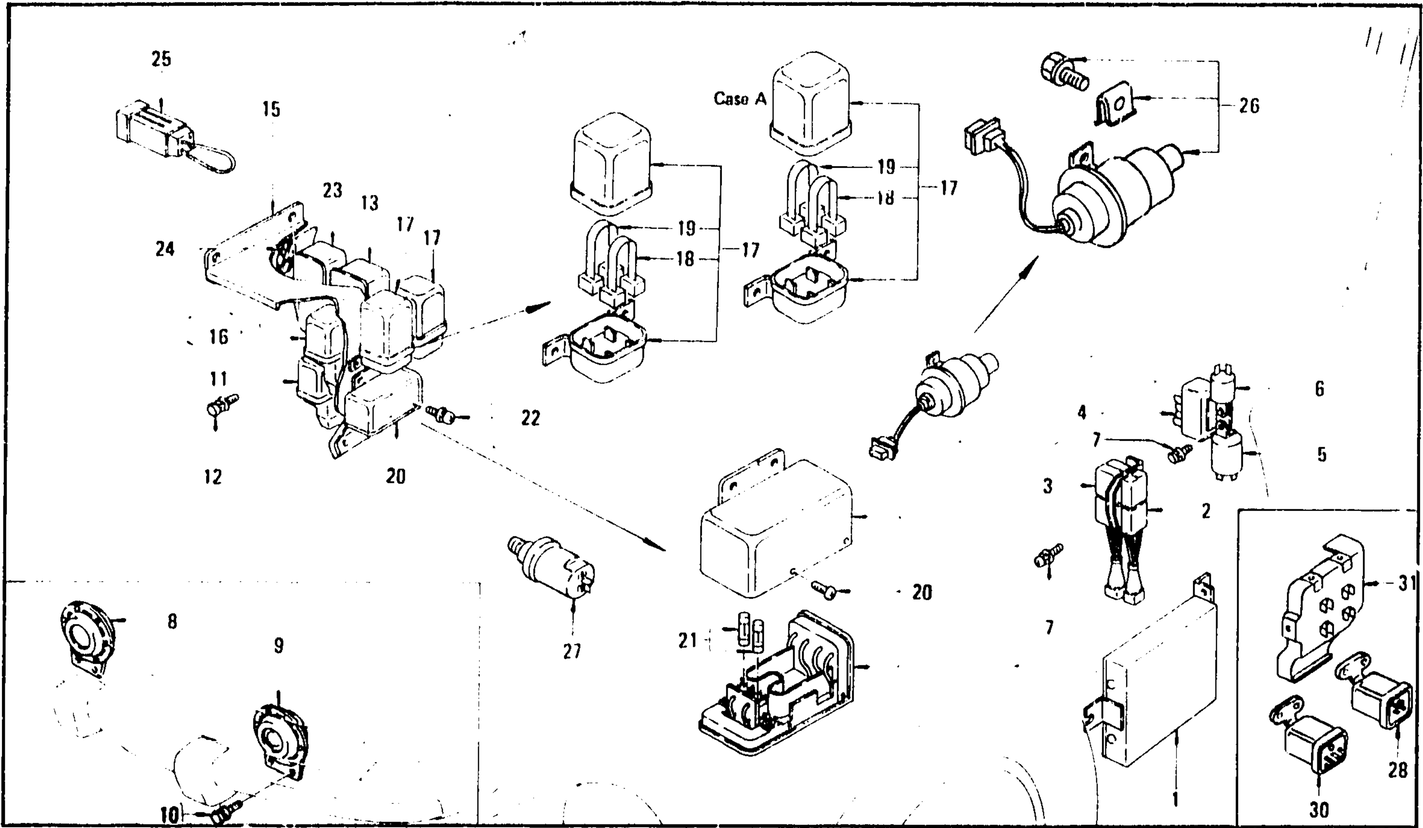 Diagram for ELECTRIC UNIT & SWITCH (1)