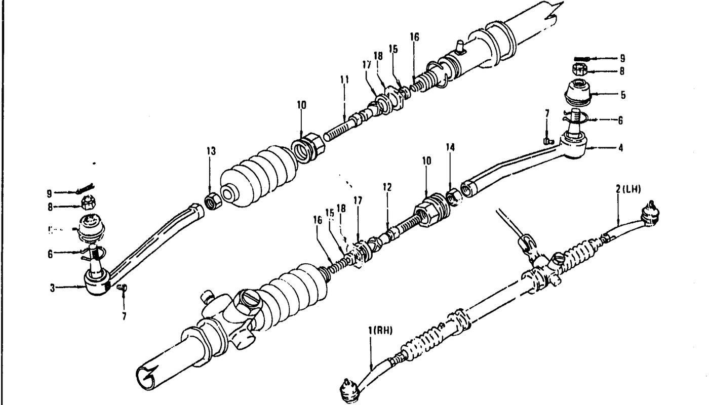 Diagram for STEERING LINKAGE