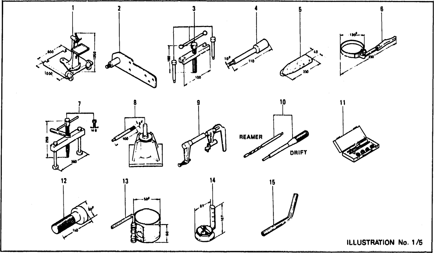 Diagram for SPECIAL TOOLS